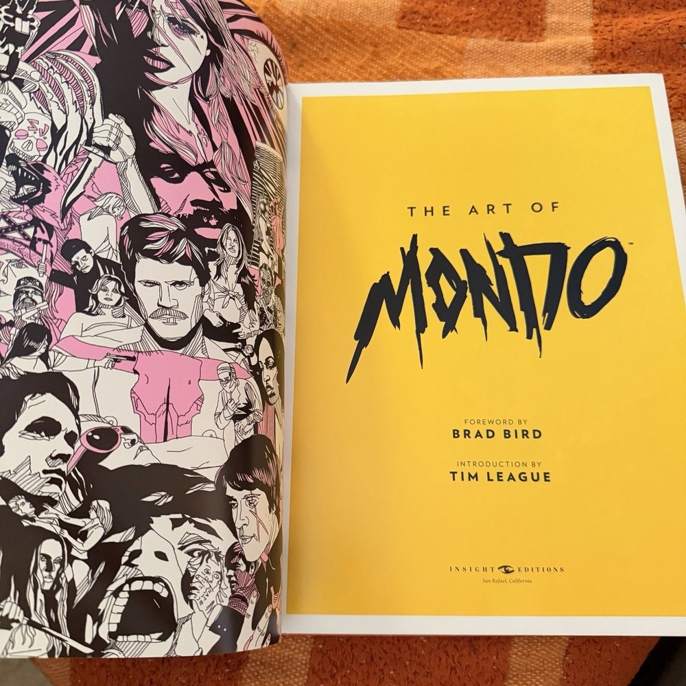 THE ART OF MONDO By Tim League Brad Bird Hardcover Very Good Condition Art Book - Picture 4 of 7
